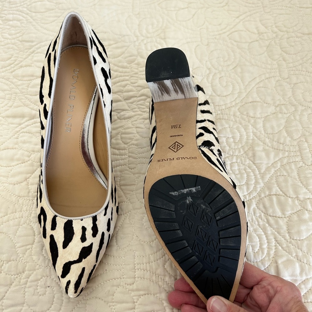 Donald J. Pliner Animal Print Heels